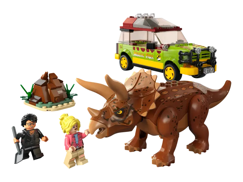 Triceratops toy figure by Lego