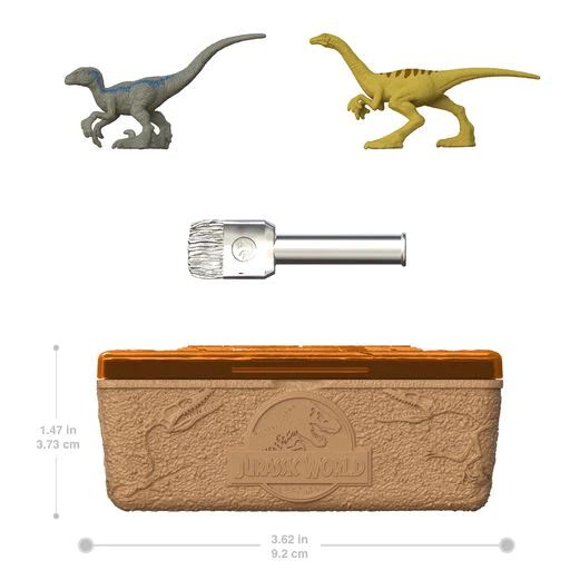 Jurassic World Dominion Dinosaur Discovery Blind Box Mini Dino Figures ...