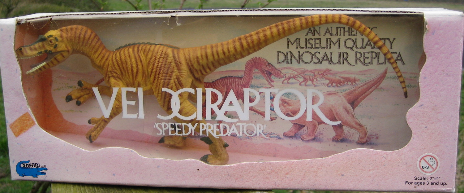 The 1993 Raptor Dinosaur from Safari Ltd.- a true standard.